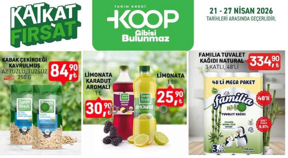 Tarım Kredi 40 ürüne dev indirim yaptı! Yarın son gün 10